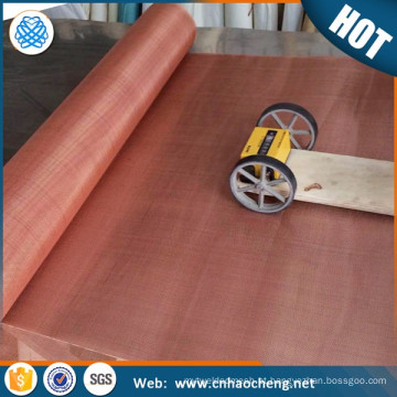 Alibaba electromagnetic field shielding copper fabrics factory radiation shielding mesh copper faraday cage